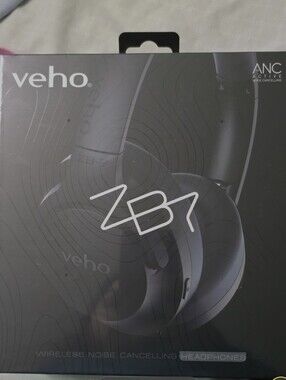 Veho ZB7 Wireless Noise Cancelling Headphones - Black